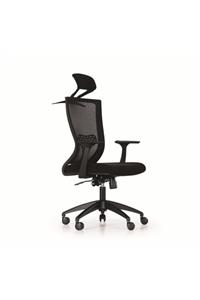 GOLDSİT New Quatro Fileli Yönetici Koltuğu - Siyah Kumaş New Quatro 000 T Kumaş