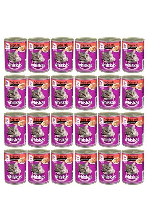 Whiskas 400 Gr Sığır Etli 24'lü Paket