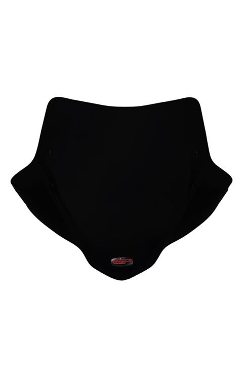 GP KOMPOZİT Bajaj Pulsar Ns 200 2011-2020 Uyumlu Spor Cam Siyah 30 Cm