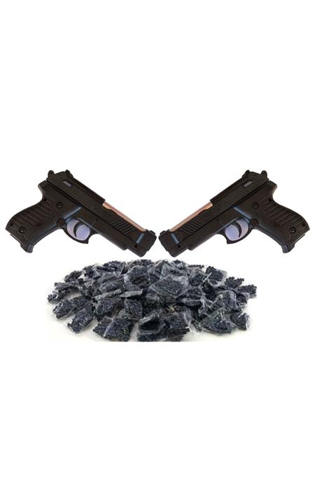 Ayyıldız Oyuncak Super Mini Boncuk Atan Tabanca 2 Adet + 40 Paket Boncuk