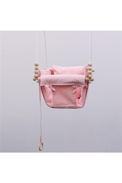 babyocean Pembe Bebek Çocuk Salıncak - Bahçe Salıncak -