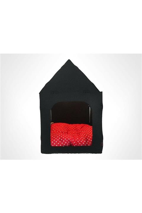 OD gift Kolay Kurulabilen Portatif Kedi Evi - Katlanır Kedi Yuvası