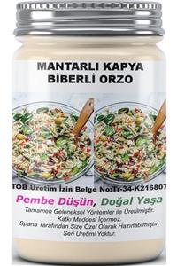 SPANA Mantarlı Kapya Biberli Orzo Ev Yapımı Katkısız 330gr