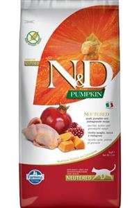 N&D Pumkın Bıldırcın&nar 5 Kg Kısırlaştırılmış Kedi Maması