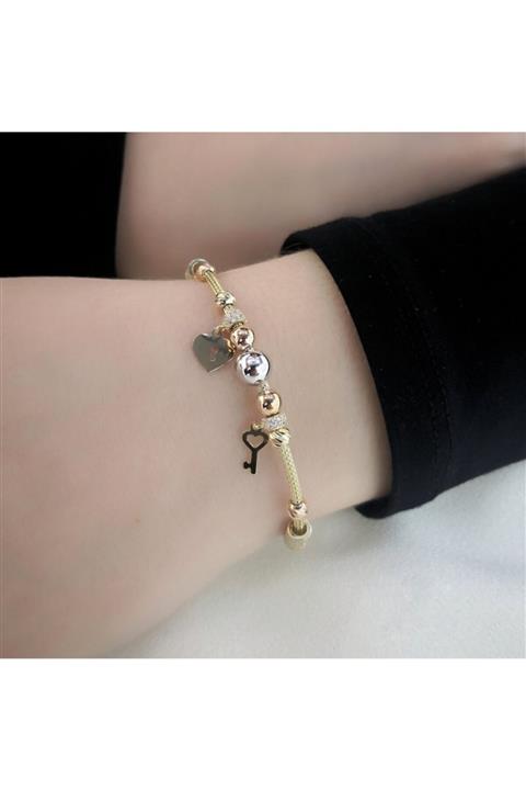 Harman Mücevher Altın Charm Bileklik