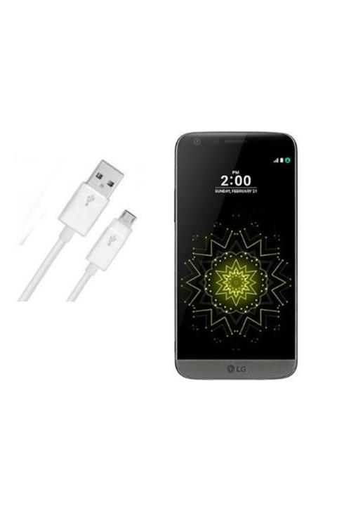 LAUREL DREAM Lg G5 Şarj Data Kablosu Beyaz