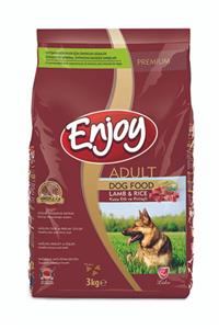 Enjoy Kuzulu & Pirinçli Yetişkin Köpek Maması 3 Kg
