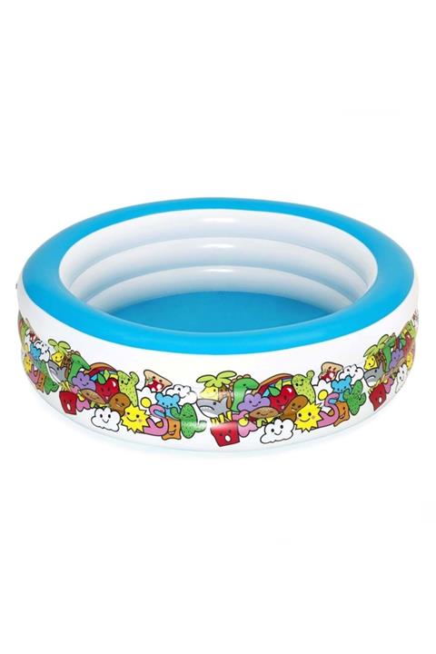 Burnis Toy Özel Bestway Şişme Jumbo Desenli Havuz 51122 Hediyelik