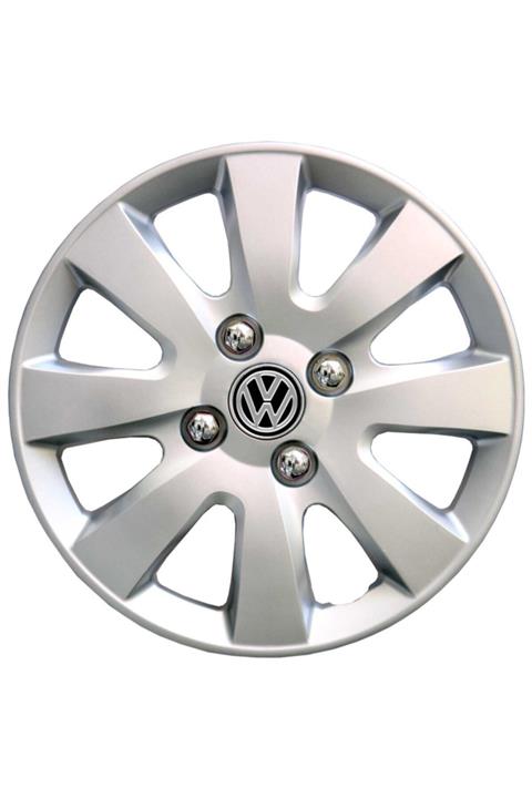 Avsaroto Kırılmaz Volkswagen Caddy 15'' Inç Parlak Gri 4lü Set Bijon Görünümlü Jant Kapağı