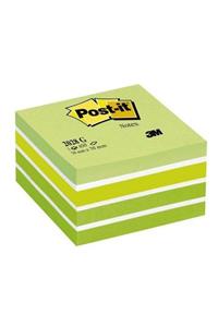 3M Post-it 2028-g Küp Not, Yeşil Tonları, 450 Yaprak, 76x76mm