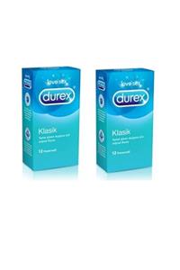 Durex Klasik Prezervatif X 2 Adet 12 Adet