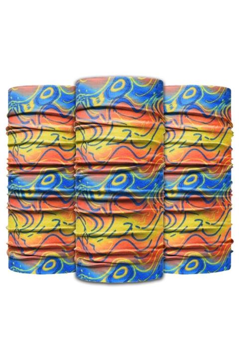 Knmaster Cerebra Buff Bandana Boyunluk Maske Saç Bandı 3'lü Paket