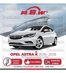 Rbw Opel Astra K 2016 - 2018 Ön Muz Silecek Takımı