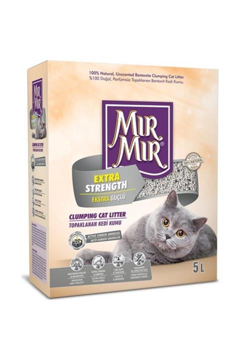 MIRMIR Bentonit Süper Topaklanan Kedi Kumu
