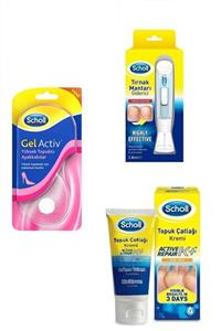 Scholl Yüksek Topuklu Ayakkabılar Için Tabanlık ( 35 - 40.5 Arası) +tırnak Mantarı Kiti+ Topuk Çatlak Kremi