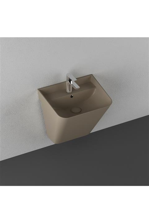 İsvea Isvea Sott'aqua 50 Cm Asma Monoblok Lavabo - Vizon