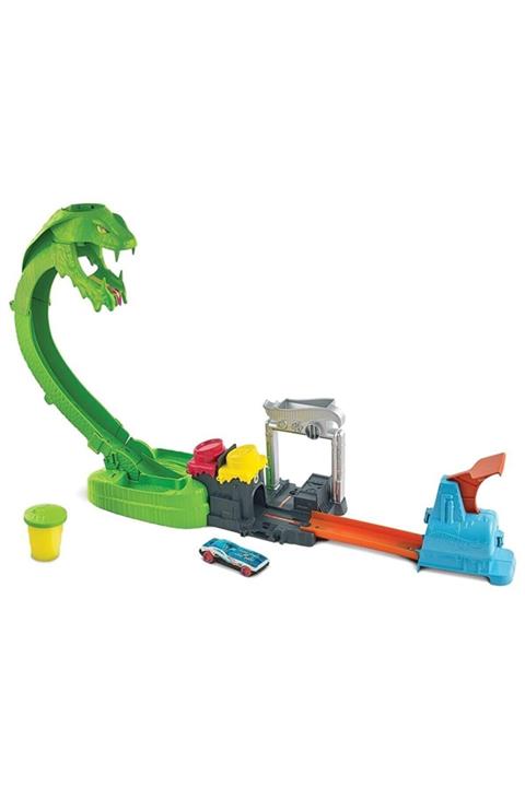 HOT WHEELS Zehirli Yılanla Çarpışma Oyunu Seti Gtt93