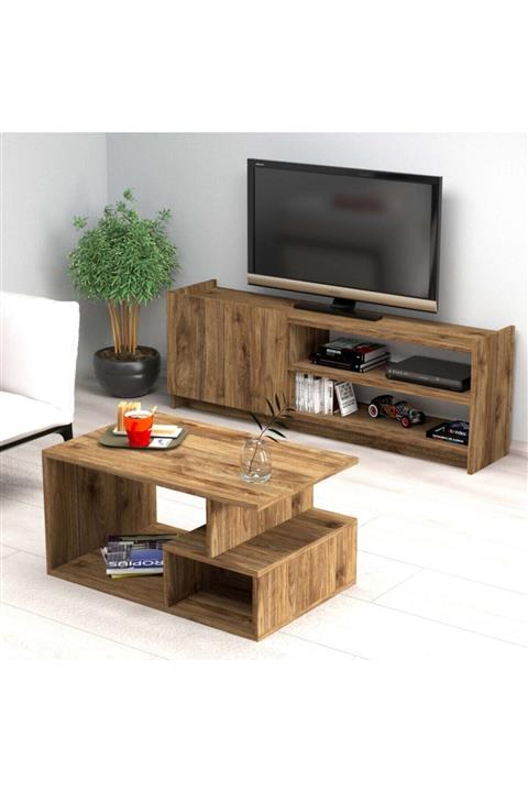 Mezza 1480-2044 Tv Ünitesi Ve Orta Sehpa Takımı