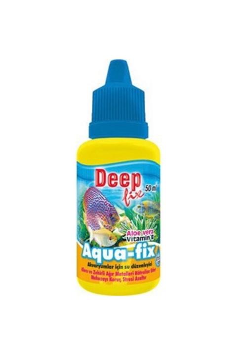Deep Fix Aqua - Fix Akvaryum Su Düzenleyici 50 Ml.