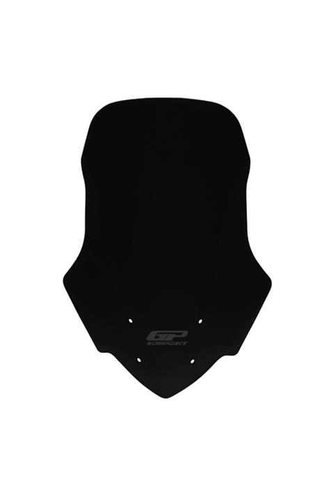 GP KOMPOZİT Honda Nc 700 / 750 S 2012-2020 Uyumlu Ön Cam Siyah 44 Cm