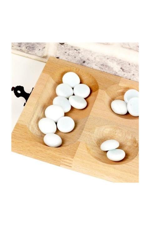 Zekice Ahşap Mangala, Kapaklı Mancala Oyunu, Zeka Oyunları