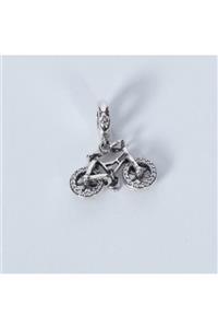 Nur Silver Sallantılı Bisiklet Charm