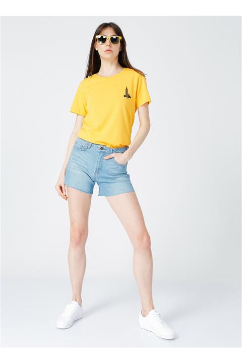 Limon Kadın İndigo Şort