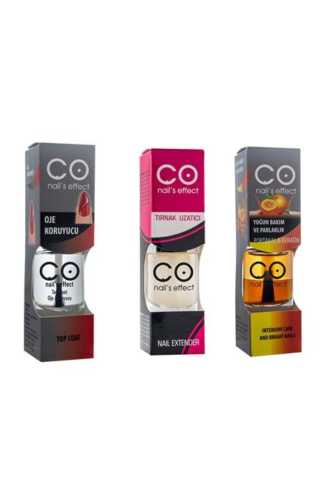 CO Nail's Effect Co Tırnak Sertleştirici - Tırnak Güçlendirici - Yoğun Bakım Ve Parlaklık