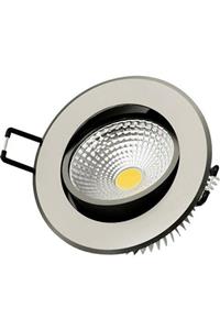 Ergün 5 Watt Cob Led Krom Kasa Günışığı Spot 10 Adet