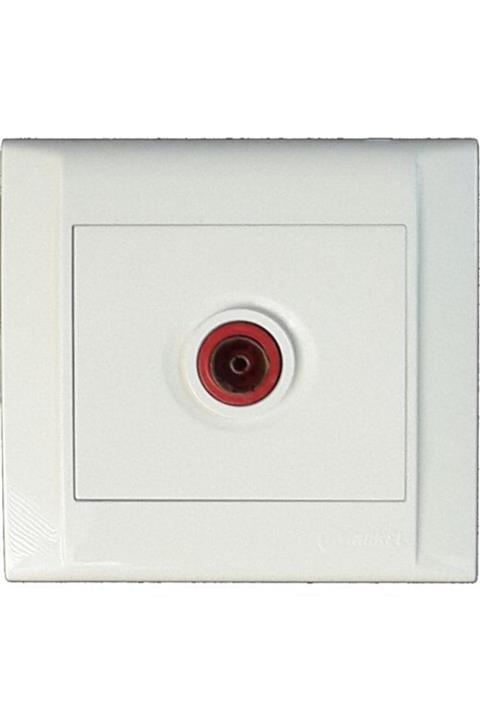 MAKEL Krem Tv Prizi Geçişli Anahtar