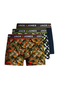 Jack & Jones Erkek Jacfred Camo Trunks 3'lü Boxer 12198218