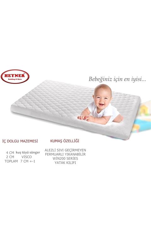 Heyner Alezli Visco Oyun Parkı Yatağı 70x130 Cm Sepet Beşik Yatağı