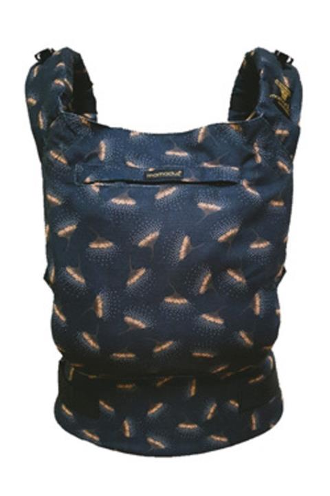 MamadusBaby Siyah Polenler Ergonomik Kanguru