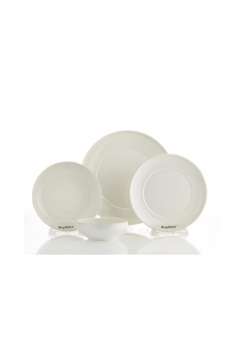 Berghoff 79550003 Melbourne Sade 24 Parça Bone Yemek Takımı