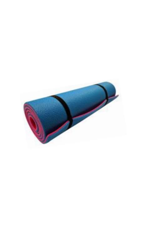 MOYASHOP Mavi Pembe Yoga Minderi - Yoga Matı - Pilates - 10 mm