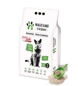 magicsand Cat Litter Gül Kokulu Kedi Kumu 20 Lt Ince Taneli