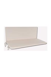 Drc Arkalıklı Bank Minderi Krem 110x50x5cm.