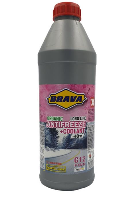 Brava Organik -40 C Kırmızı Antifriz 1lt