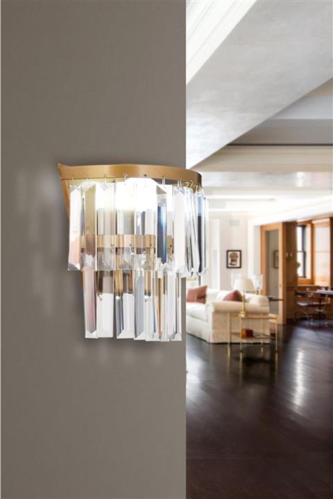 İstanbul Avize Tokyo Tekli Eskitme Aplik