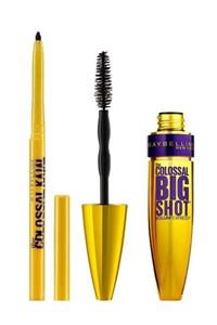 Maybelline New York Maybelline The Colossal Big Shot Volum Express Siyah Maskara Seti