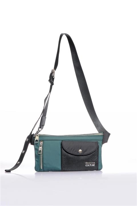 VERSACE JEANS COUTURE E1 Yzbb32 Yeşil Unisex Bel Çantası