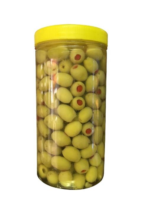 DURUŞAH Biberli Yeşil Zeytin 1000gr Pet