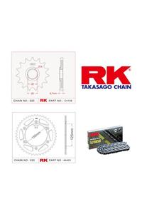 RK Ktm Exc-f 250 Off-road Zincir Dişli Set 520 Mxz 13/50t(2010-2016)