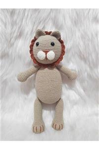 ON MARİFET Amigurumi Örgü Oyuncak Aslan