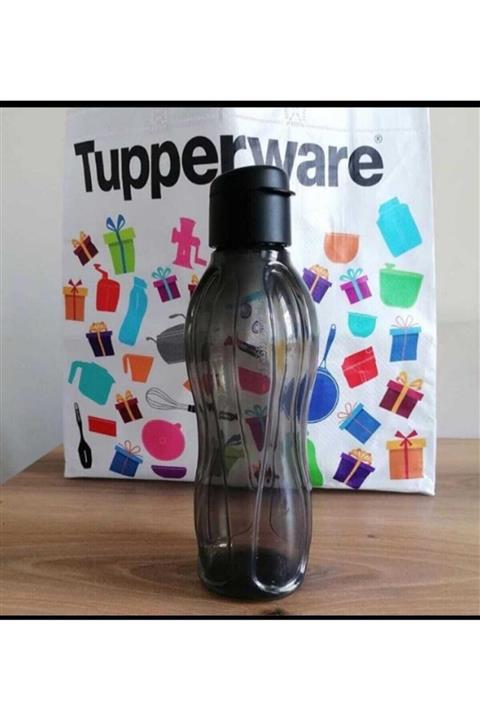 Tupperware Eco Şişe 1 Litre Siyah Suluk