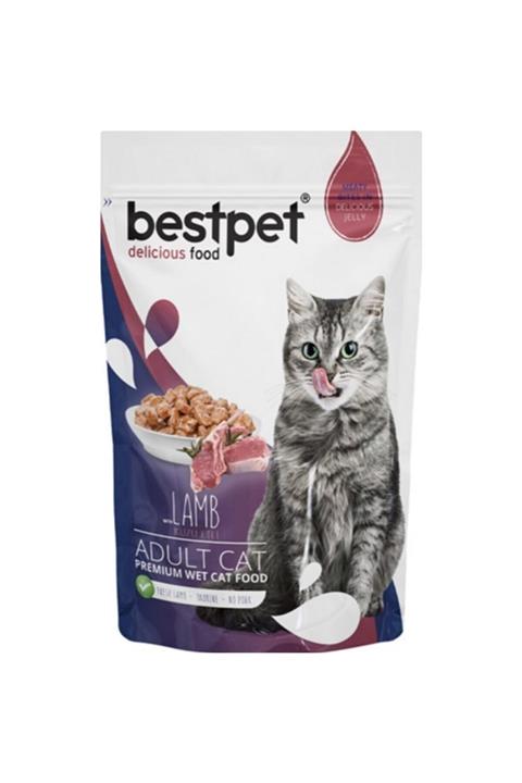 Bestpet Kuzu Etli Yetişkin Kedi Konservesi 85 Gr X 9 Adet