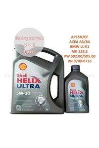 SHELL Helix Ultra 5w30 4+1=5 Litre