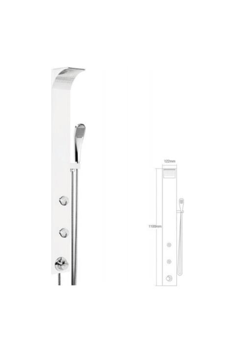 Mistillo Niegara Panel Duş Sistemi - Mxp36