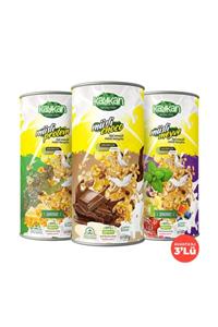 Kaykan Natural Foods Kaykan Müsli Choco + Müsli Meyve + Müsli Protein Granola 580gr 3'lü Paket