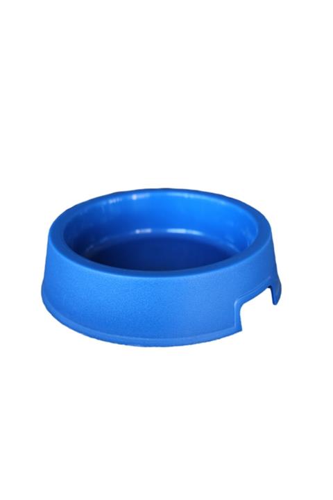 FRIENDLYPLAST Yavru Kedi Köpek Mama Ve Su Kabı Mavi Çap 9 Cm